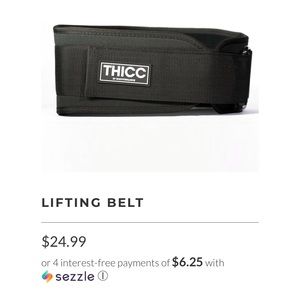 Thicc by Body Fit Balance Lifting Belt
